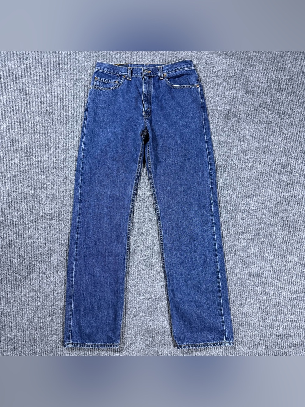 VTG 90s Levi's 505 Jeans Straight Mens 34x32 (32x32) Med Wash Blue Made in USA